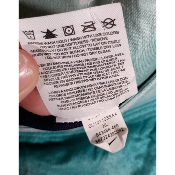 Nike Dri-Fit Ombre Green Mini Skirt Shorts Skort Pickleball Tennis Size XL - Picture 8 of 8